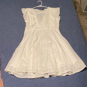White dress